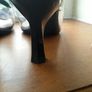 Black see through peep toe sandals New size 36 Image 3