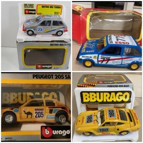 Model Cars Lot Burago Scale 1/24
