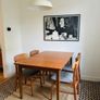 Vintage Mid Century Teak Extending Dining Table Image 2