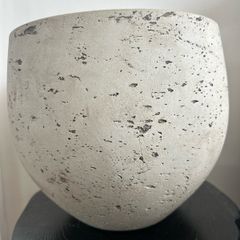 Concrete Sphere Planter