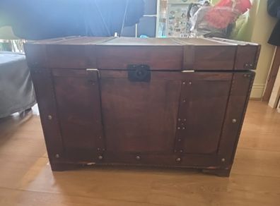 wooden chest
