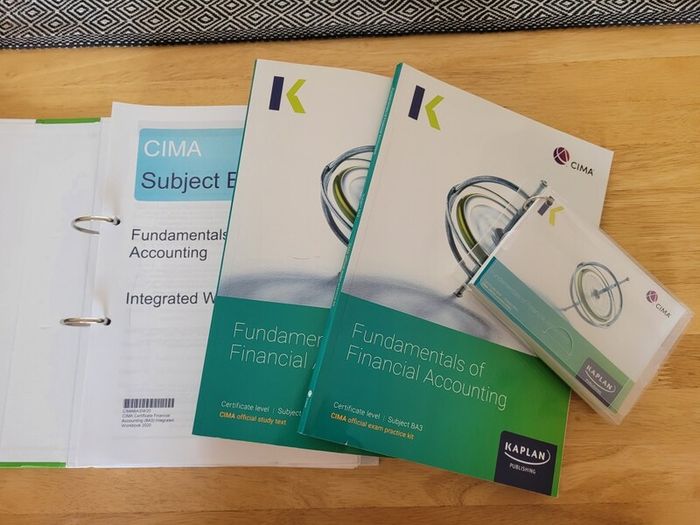 CIMA Certificate in Business Accounting textbooks