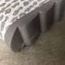 WEDGES - Le Babe Wedge Peep Toe Bow Shoes. Size 5 Image 6