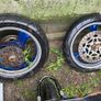 rs125 front forks and wheels Image 2