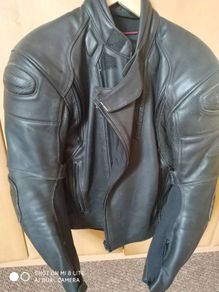 Hein Gericke leather motorcycle suit