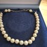 Vintage Signed Monet Faux Pearl Necklace Image 3