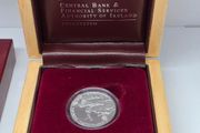 Ireland Silver Proof 2008 Antarctic Explorers Series Ernest Shackleton and Tom Crean 5 Euro Coin in Original Holder with COA