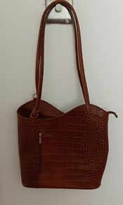 Leather handbag - new