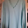 Sky Blue Summer Top , UK 18 , Perfect Condition Image 6