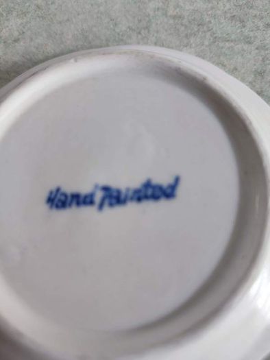 Lovely Hand Painted Ashtray From Holand.
