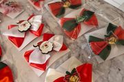 Handmade Christmas hair accessories