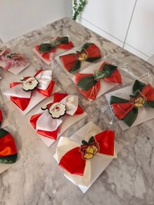 Handmade Christmas hair accessories