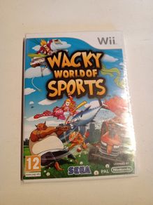 Nintendo Wii Wacky World of Sports New Sealed