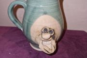 Irish Stoneware face mug