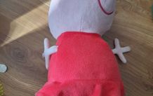 Large Peppa Pig soft teddy plus figurines