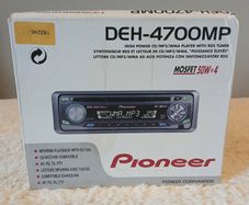 Pioneer DEH-4700MP Car CD MP3 Player Stereo Boxed With VW Harness