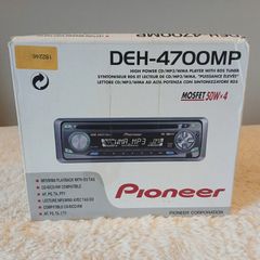 Pioneer DEH-4700MP Car CD MP3 Player Stereo Boxed With VW Harness