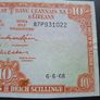 1968 Lady Lavery 10 Shillings Nice Condition! Image 3