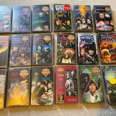 vintage vhs tapes  Doctor Who Videos 26 in total VHS Tapes