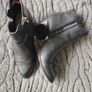 Black Ankle Shoes  Size 6 Image 5
