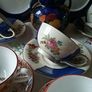 Gloria China Coffee Cups/Saucers Image 3