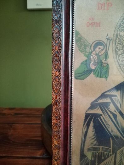 antique religious print