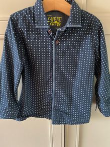 Next navy shirt 2-3 years