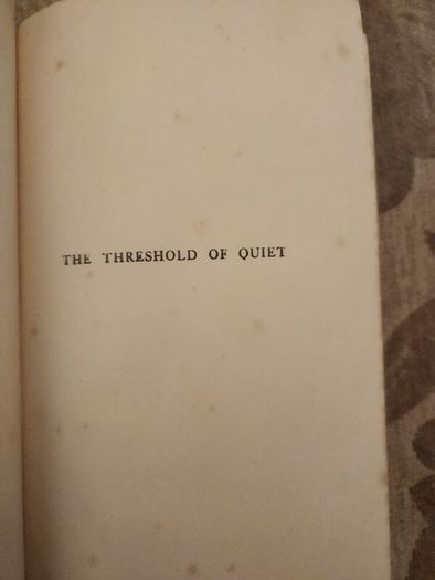 THE Threshold Of Quiet.  By Daniel Corkery  First Edition Hardback In Good Condition