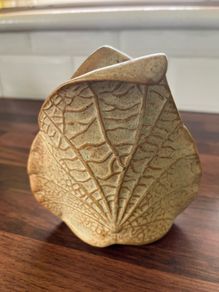 Unusual Leaf Vase