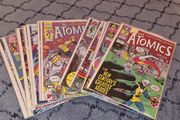 13 issues of The Atomics from 2000 issues 1-13