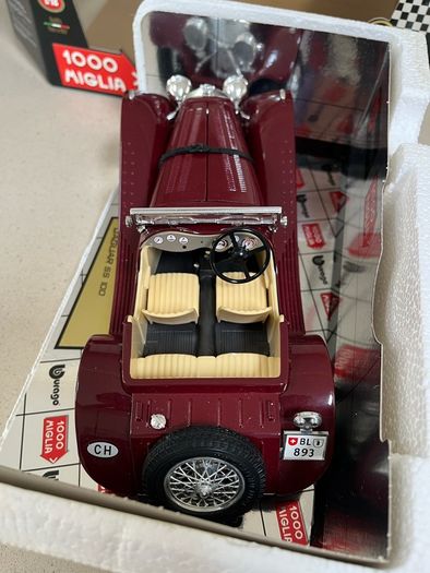 Mille Miglia Burago Model Car Scale 1/18