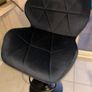 Black Velvet Bar Stools Brand New Image 2