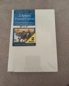 Artist Canvas Set 2 Pack