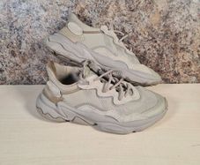 ADIDAS OZWEEGO trainers runners beige brown Size UK 4 EU 36.5