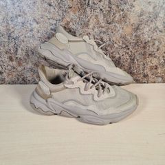 ADIDAS OZWEEGO trainers runners beige brown Size UK 4 EU 36.5