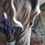 Art Nouveau Statue Lady Image 4