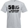 50 Isnt Old  Mens Funny 50th birthday gift  present t-shirt Image 5