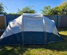 Quechua Arpenaz 4.2 Fresh & Black Tent - 4 Person, 2 Bedroom - Barely Used, Like New