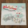 Brand new cardboard Polar Airways - Hallmark giant Christmas play card Image 3