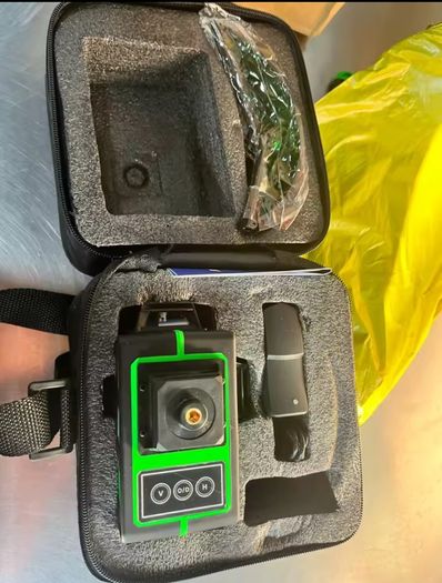 New Laser Level 12 Lines 3D Level Self-Leveling 360 Horizontal And Vertical Cross Super Powerful Green Laser Level