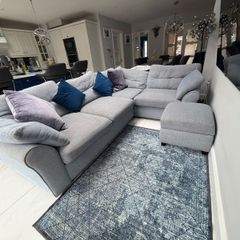 L shaped sofa