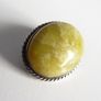 Sterling silver vintage / antique Iona marble Scottish brooch Image 2