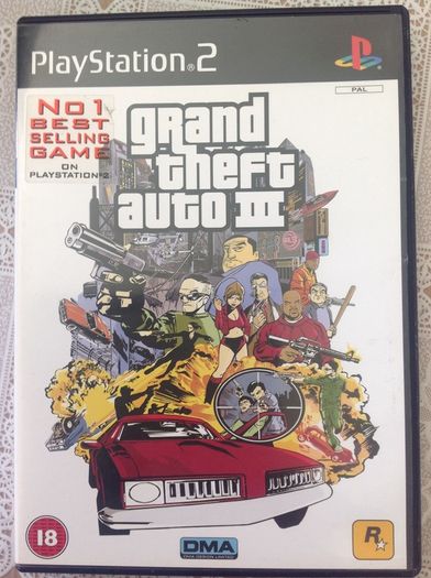 Grand Theft Auto III.  PS2