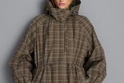 Check raincoat BNWT