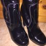 High Heel, Black Knee Boots Image 5