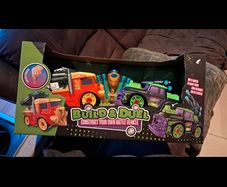Build and Duel Battle Vehicles Toy Set Mix and Match Construction Cars