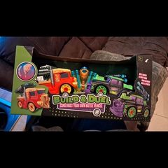 Build and Duel Battle Vehicles Toy Set Mix and Match Construction Cars
