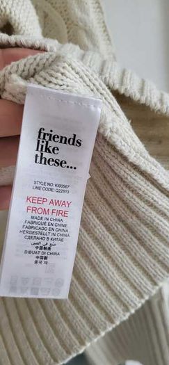 Friends Like These Boho Knit Sz 12 - Bnwt