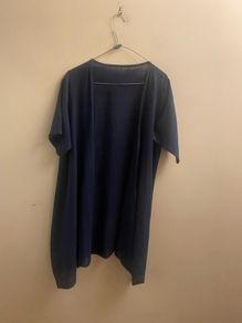Light navy cardigan (small)