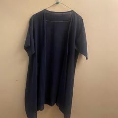 Light navy cardigan (small)